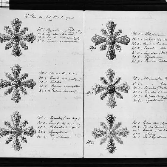The bed ledger, 1889 to 1892